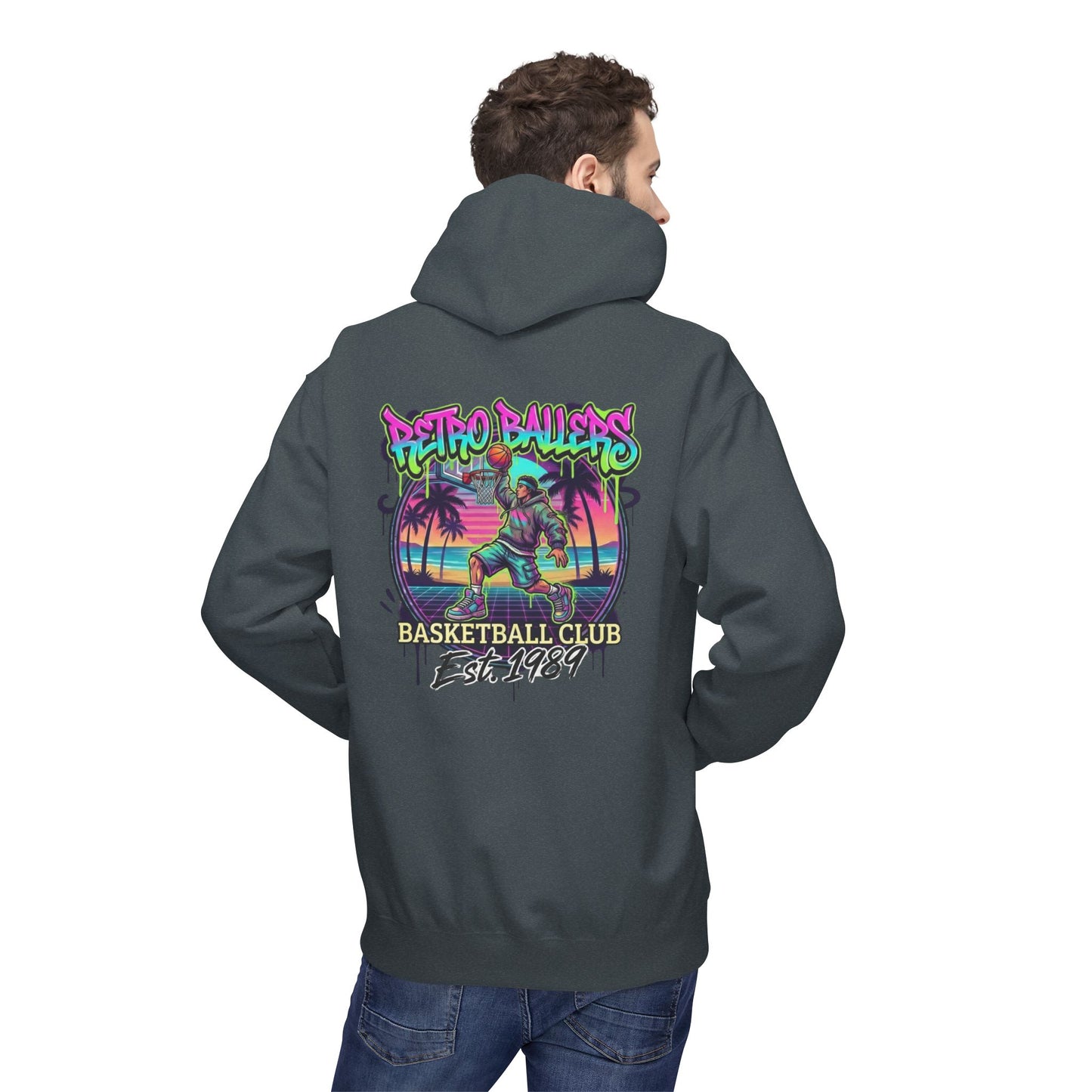 Retro Ballers Basketball Club Hoodie