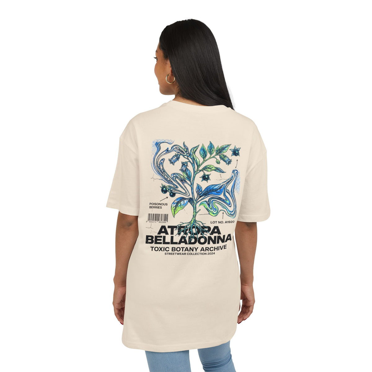 Atropa Belladonna Botanical Oversize Tee