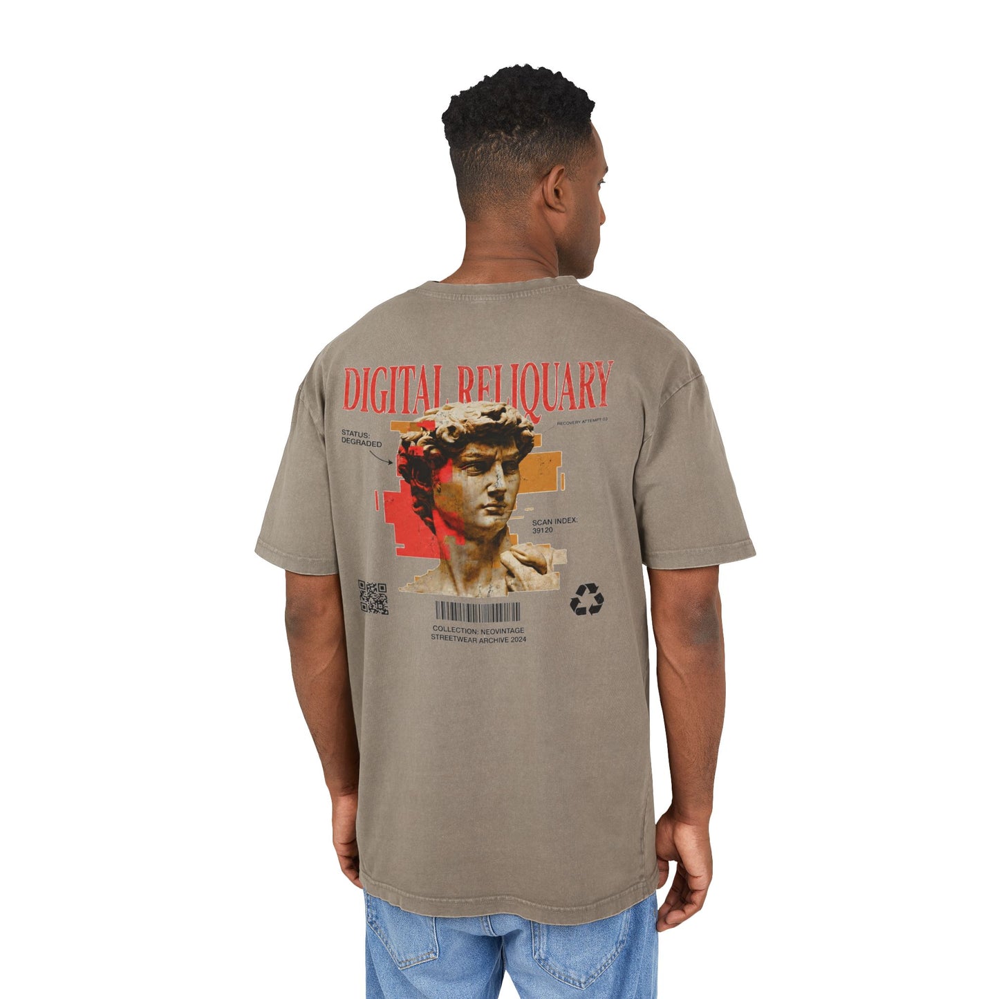 Digital Reliquary Oversized Tee