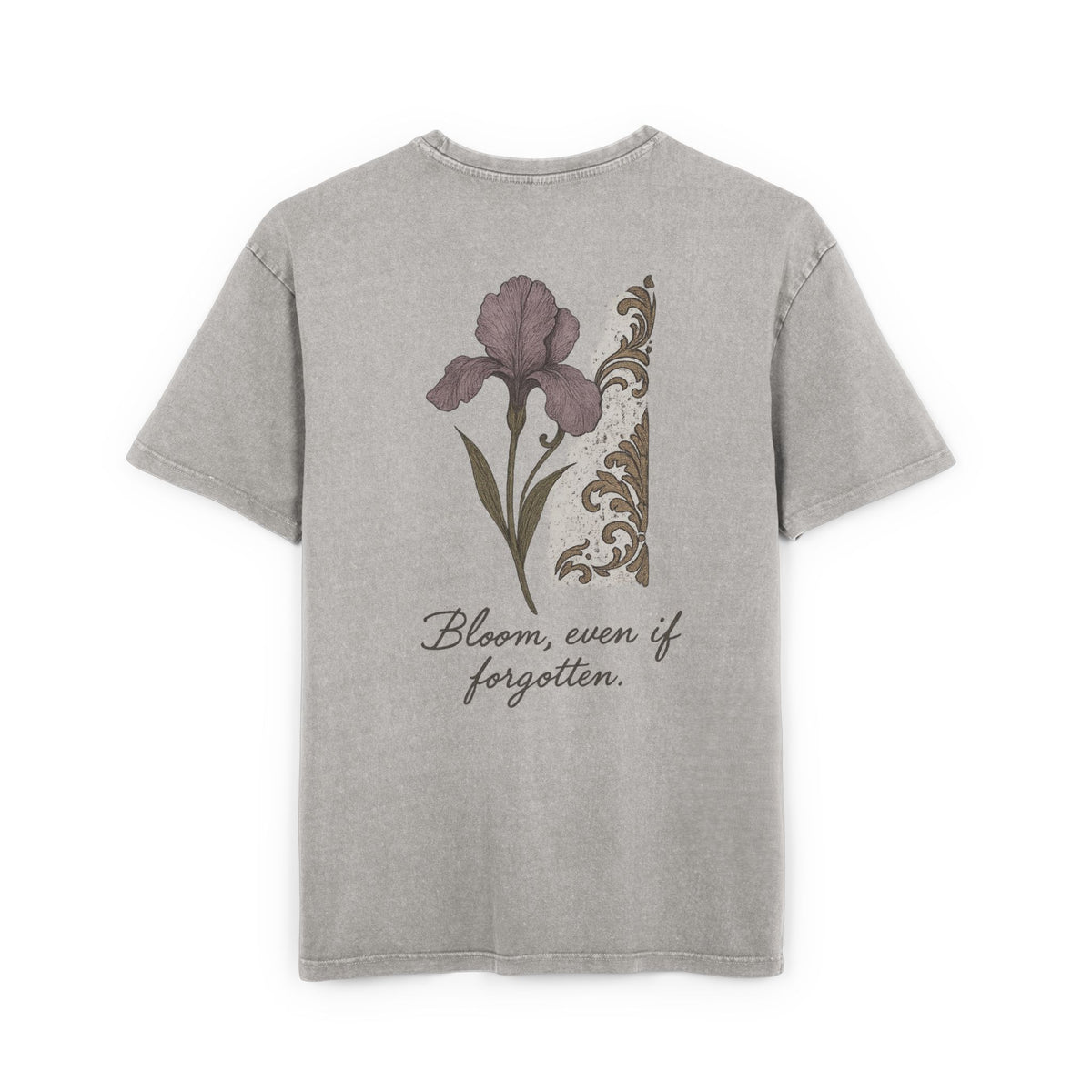 Blooming Oversized Tee | Unisex T-Shirt, Floral Graphic Tee, Inspirational Shirt, Comfortable Wear, Gift Idea