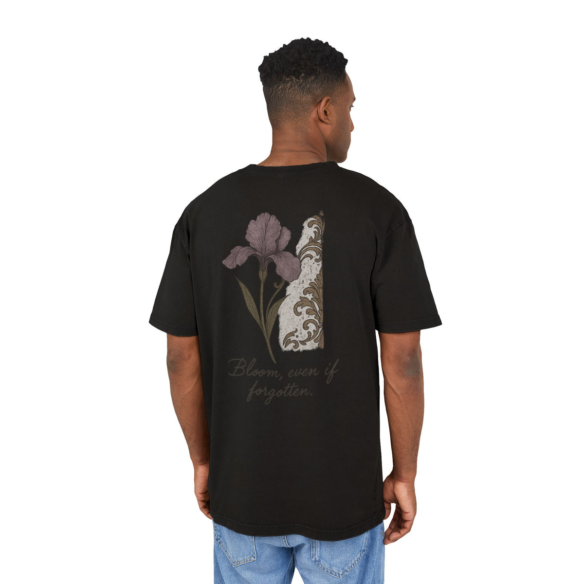 Blooming Oversized Tee | Unisex T-Shirt, Floral Graphic Tee, Inspirational Shirt, Comfortable Wear, Gift Idea
