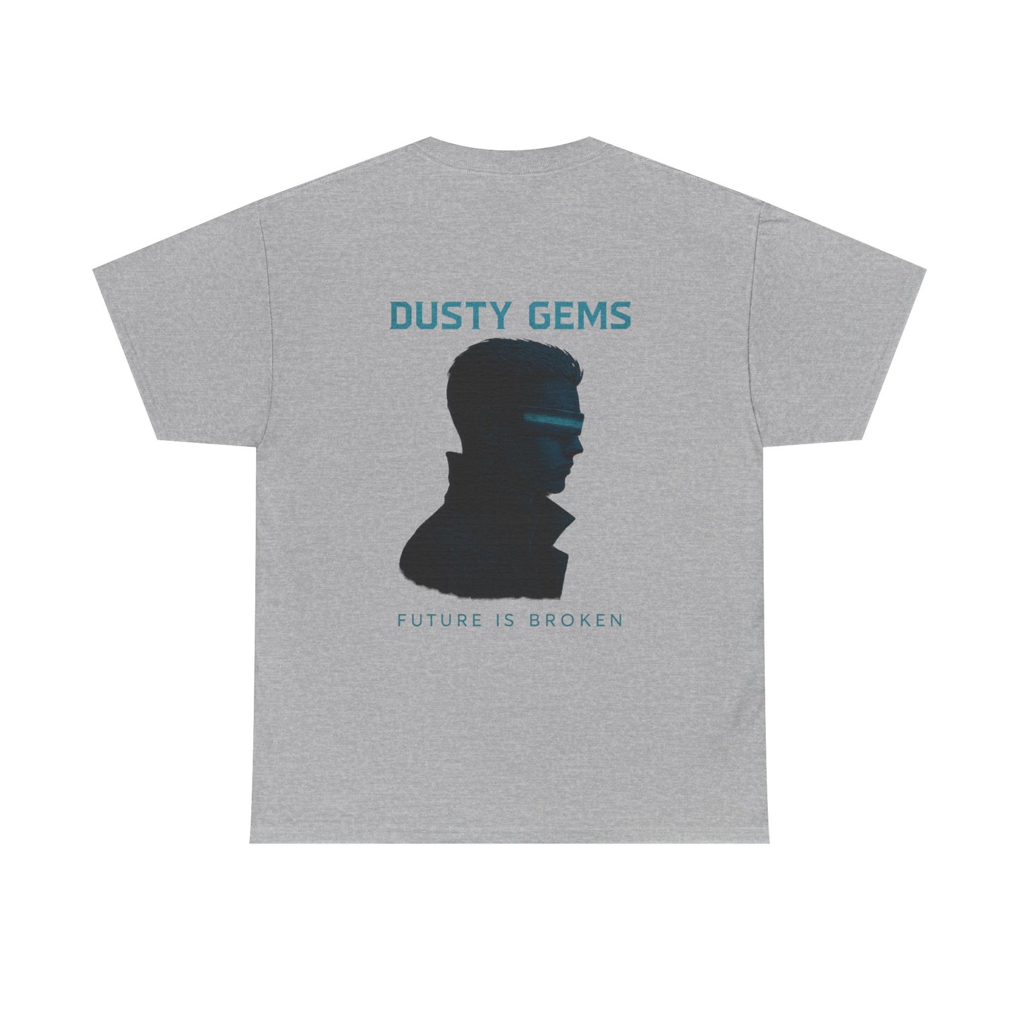 Retro Heavy cotton tee - Future is broken