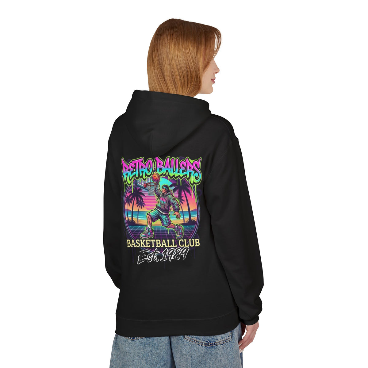 Retro Ballers Basketball Hoodie