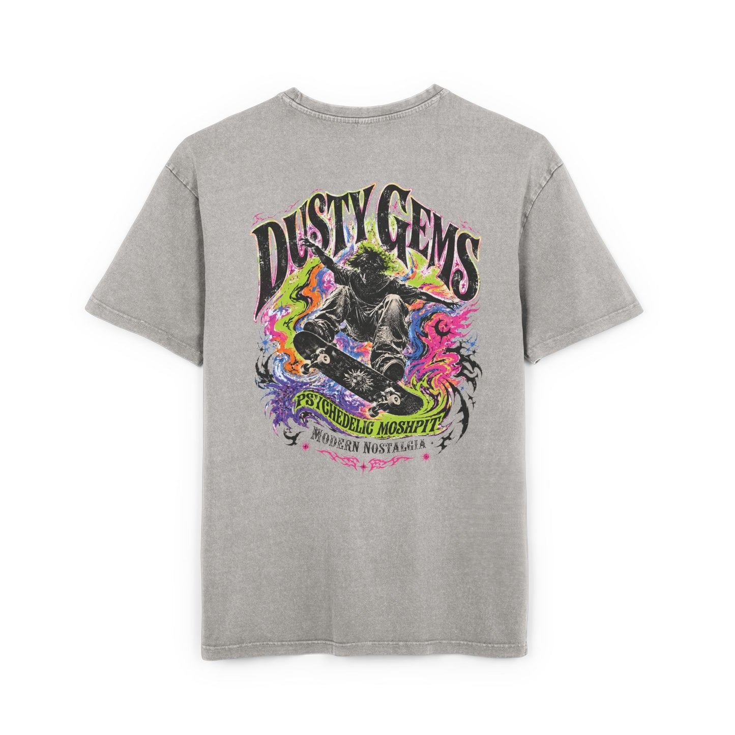 Men's Acid Washed Heavy Oversize Tee