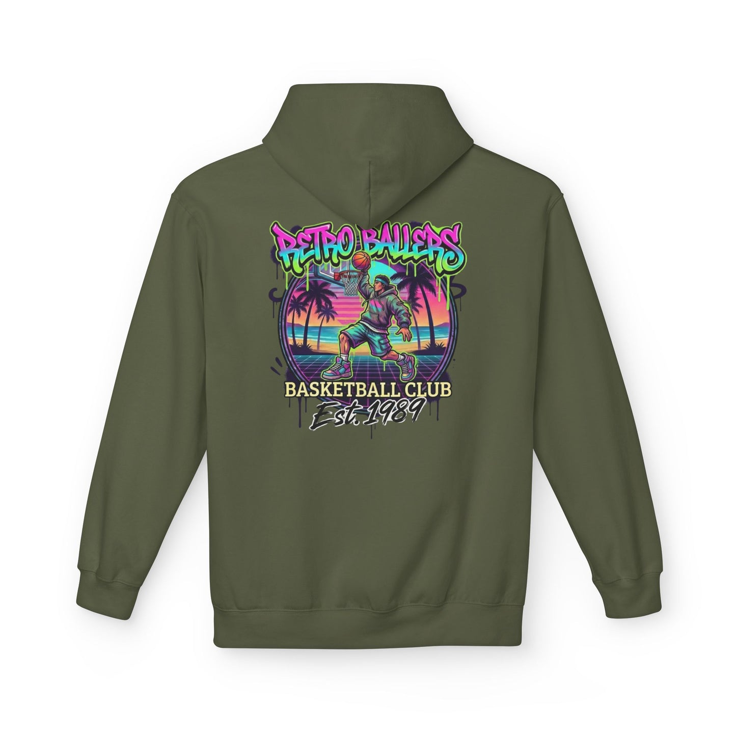 Retro Ballers Basketball Club Hoodie