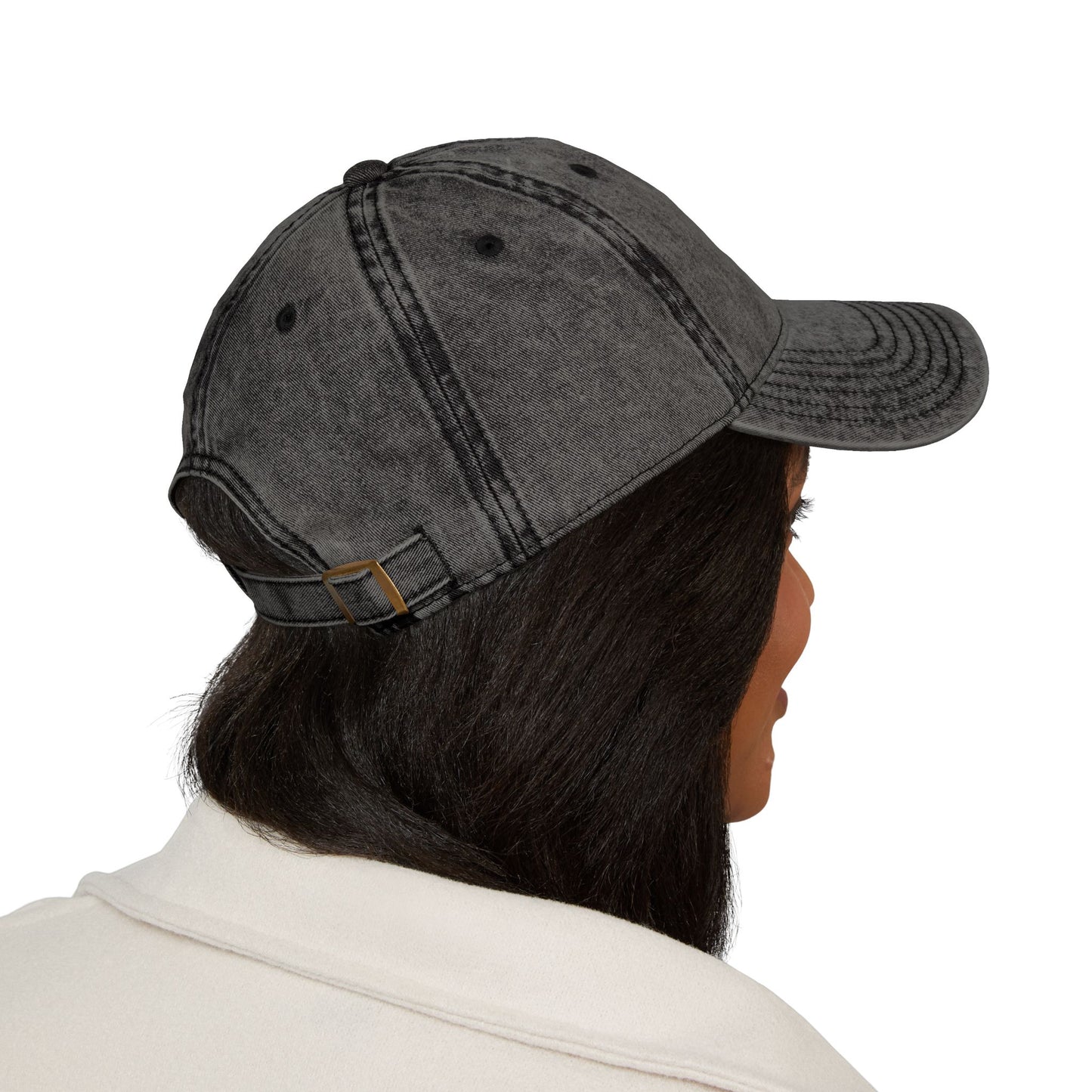 Vintage Washed Embroidered Cap