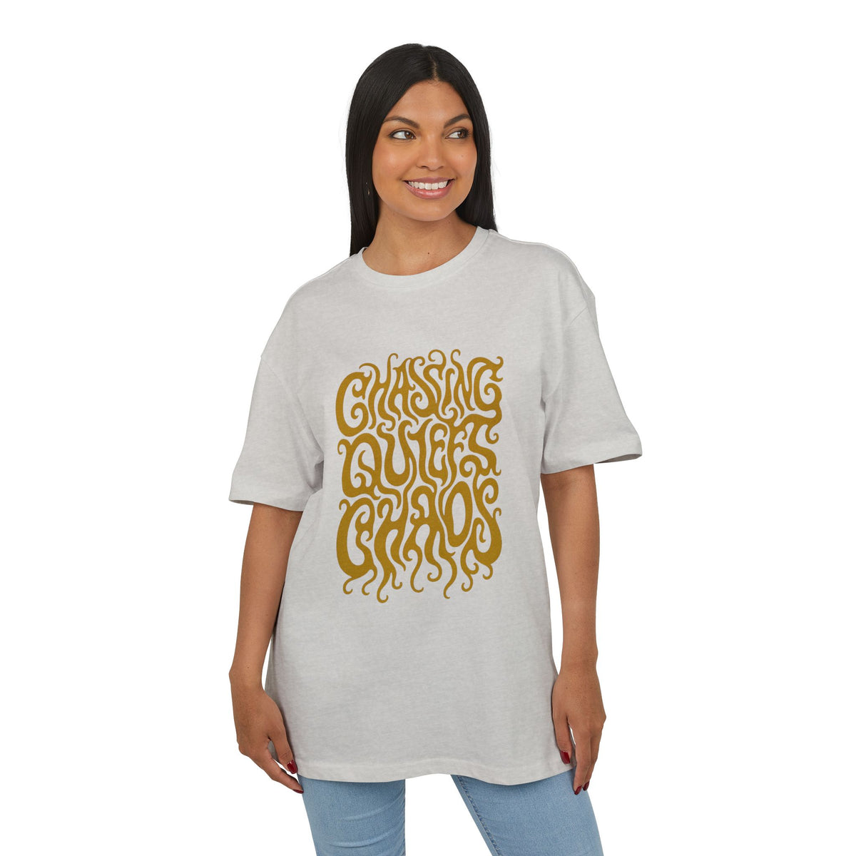 Chasing Quiet Chaos Oversize Tee