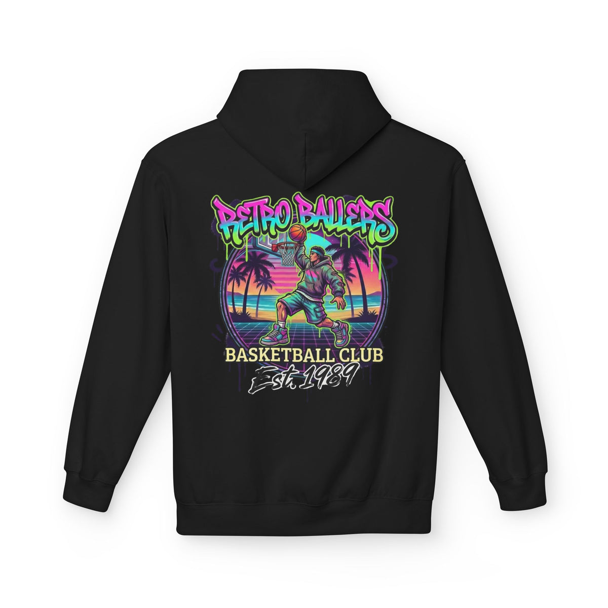 Retro Ballers Basketball Hoodie