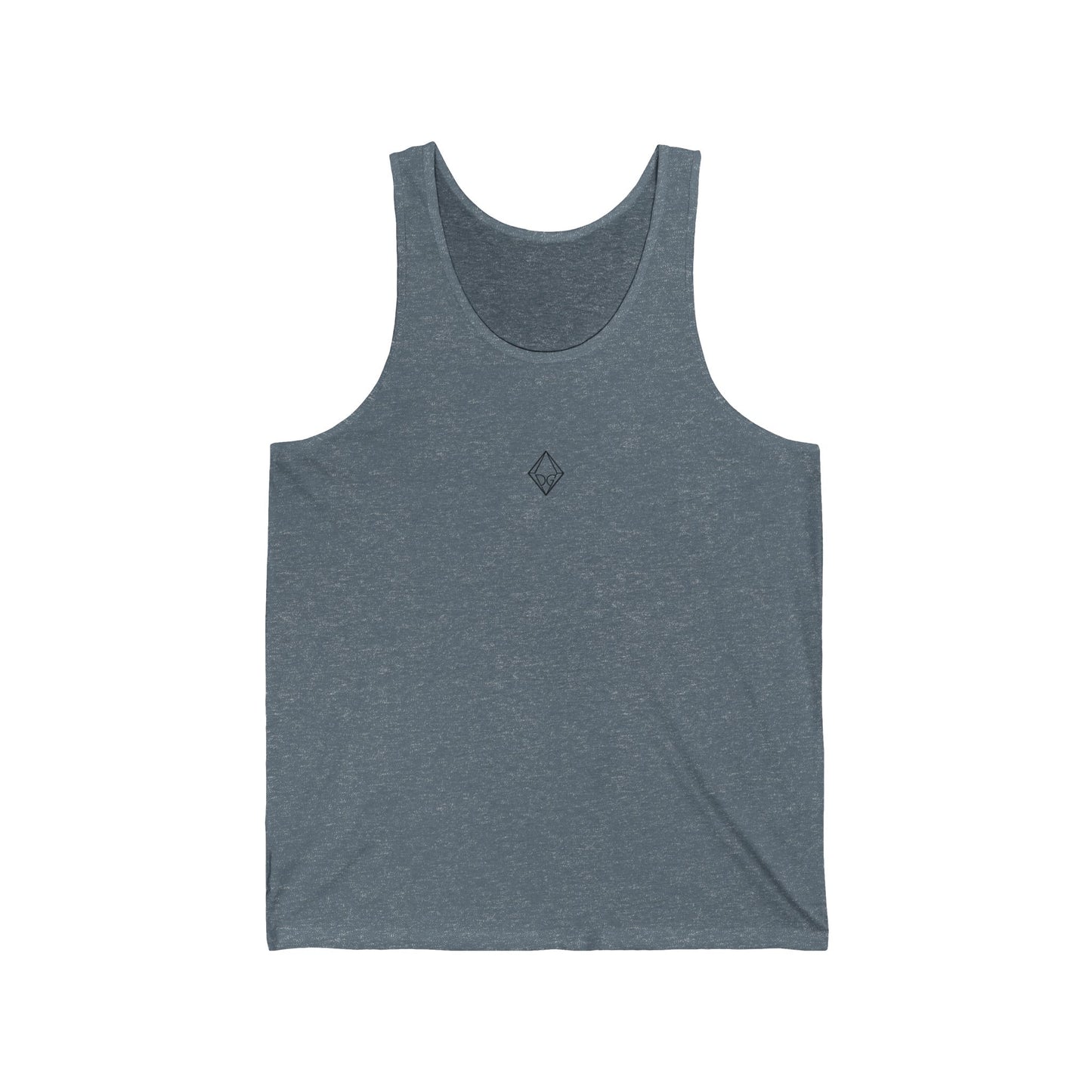 Digital Reliquary Tank Top — Retro Statue Graphic Aesthetic