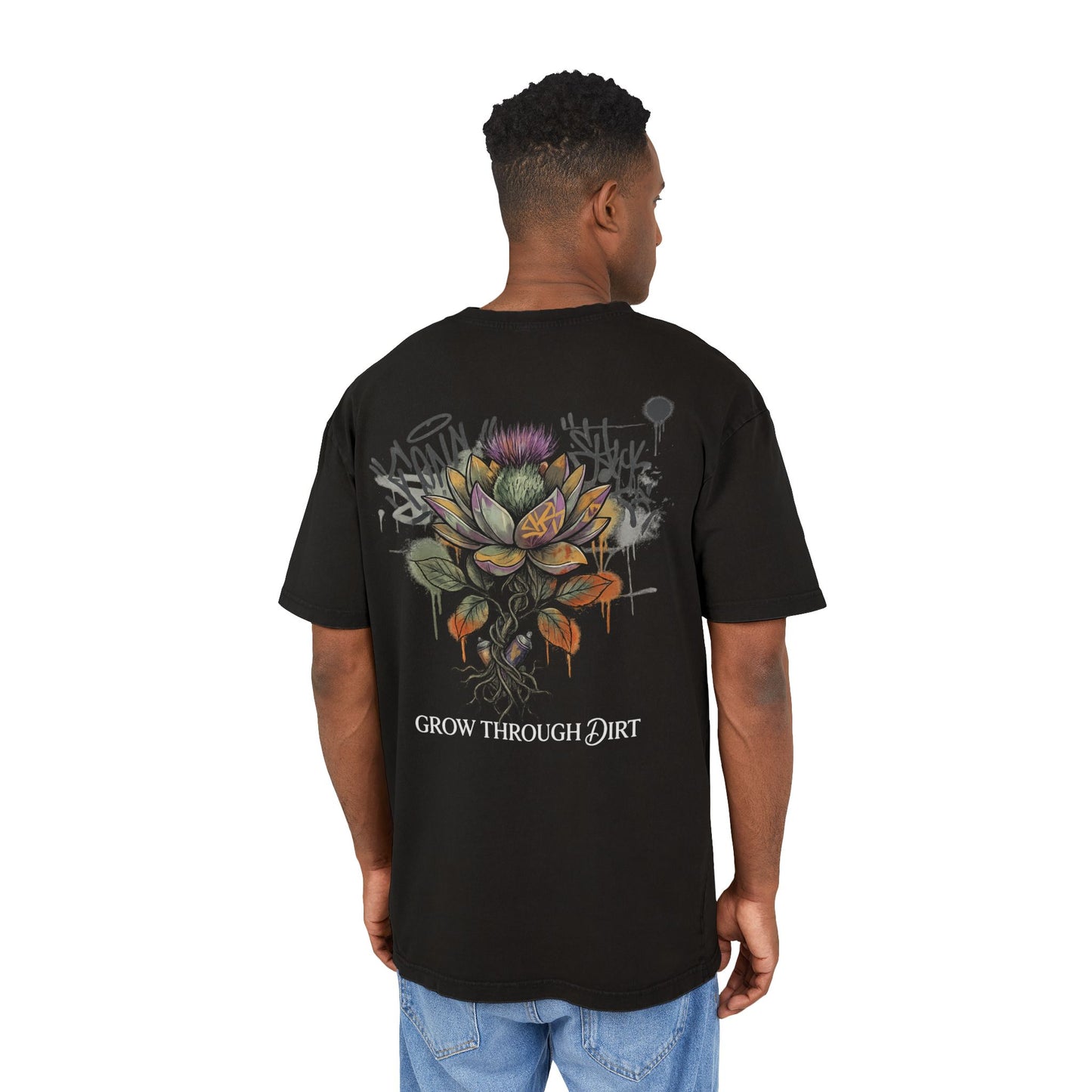 Grow Through Dirt Acid Wash Tee