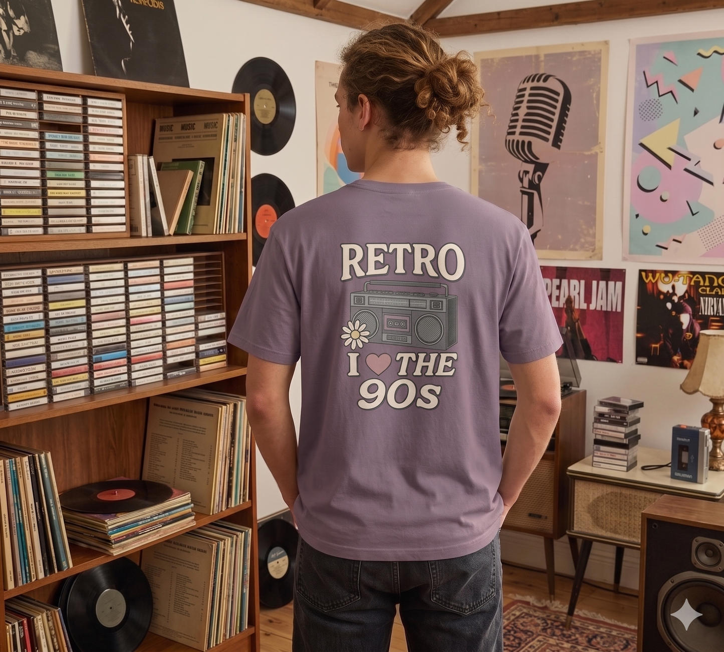 90s Nostalgia Oversize Tee