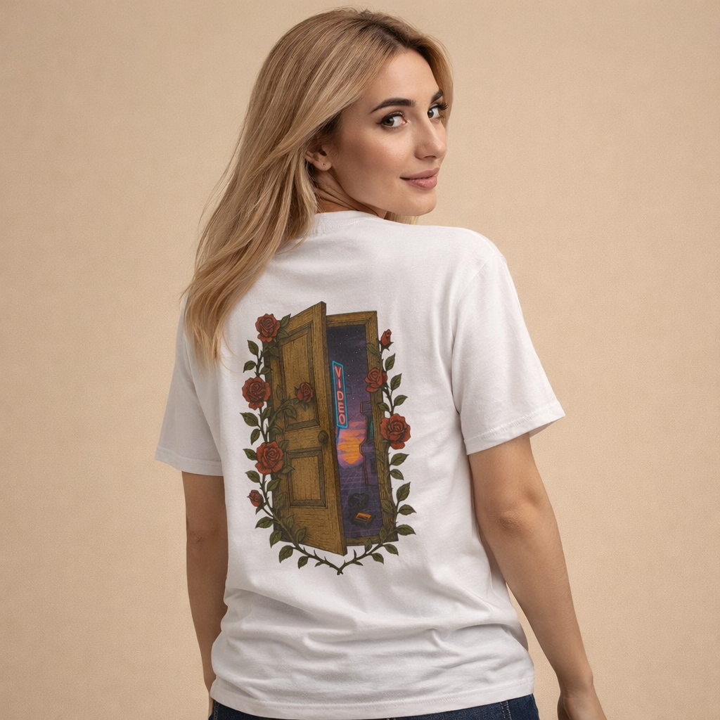 Classic Crewneck Cotton Tee — Lightweight Unisex Short Sleeve