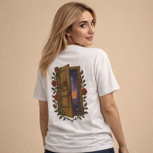 Classic Crewneck Cotton Tee — Lightweight Unisex Short Sleeve