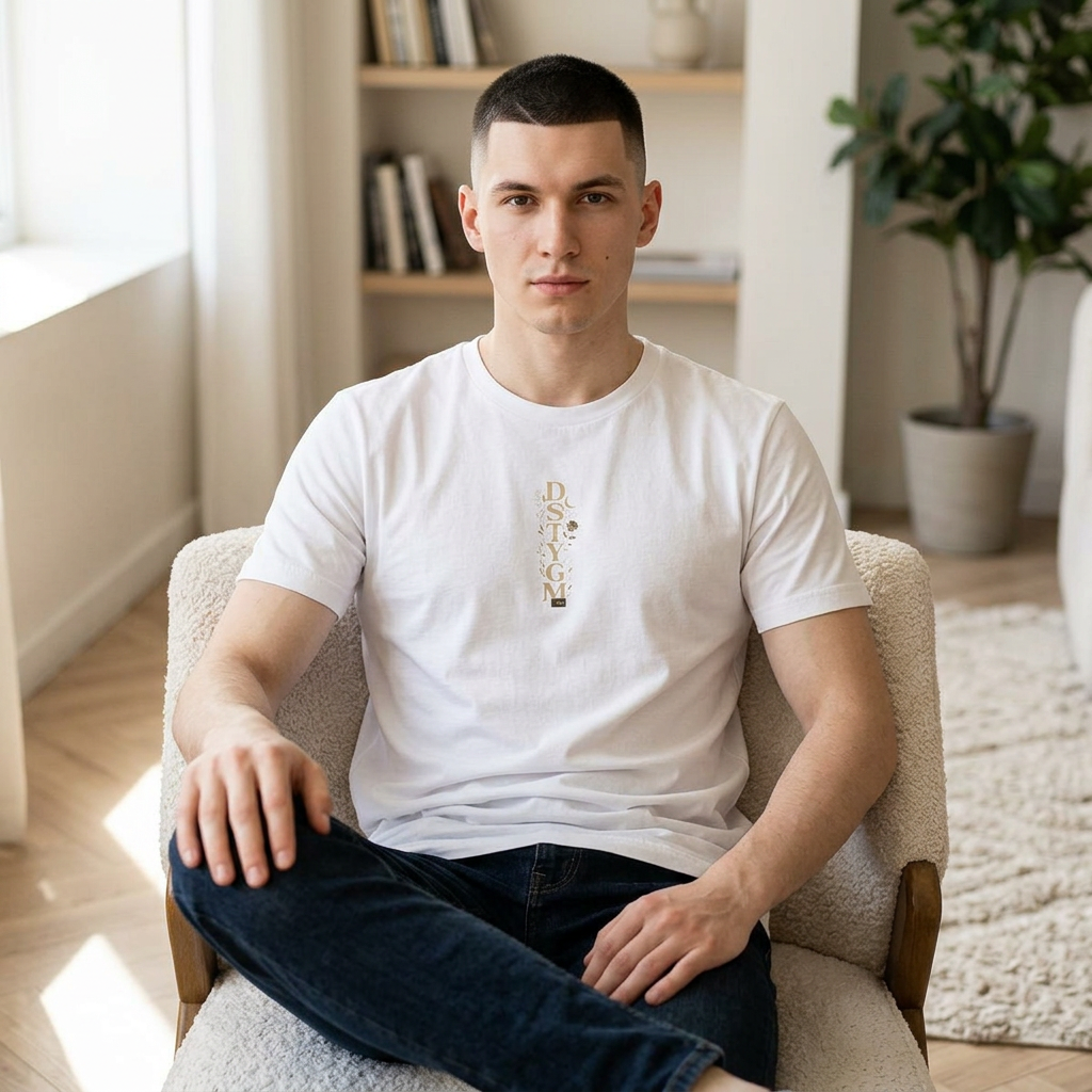 Classic Crewneck Cotton Tee — Lightweight Unisex Short Sleeve