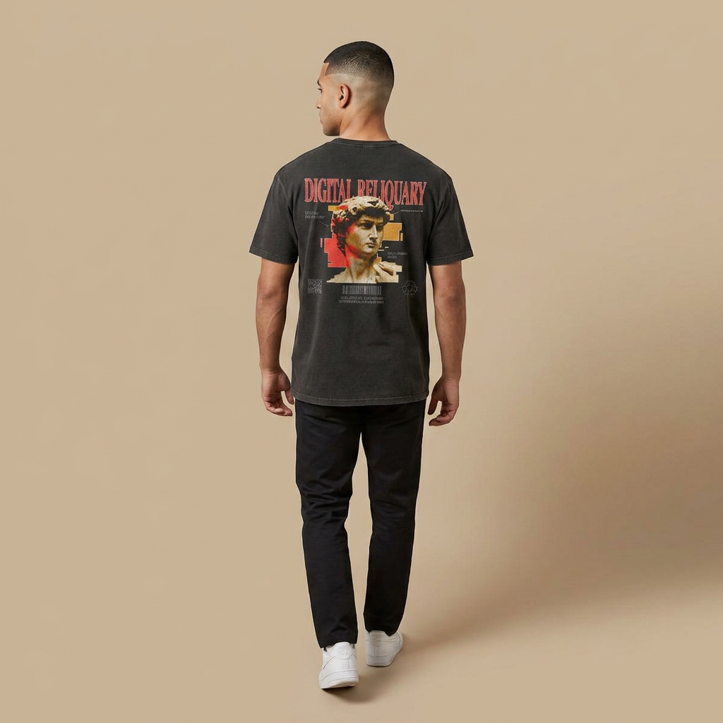 Digital Reliquary Oversized Tee