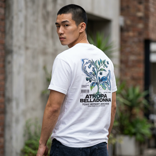 Atropa Belladonna Botanical Oversize Tee
