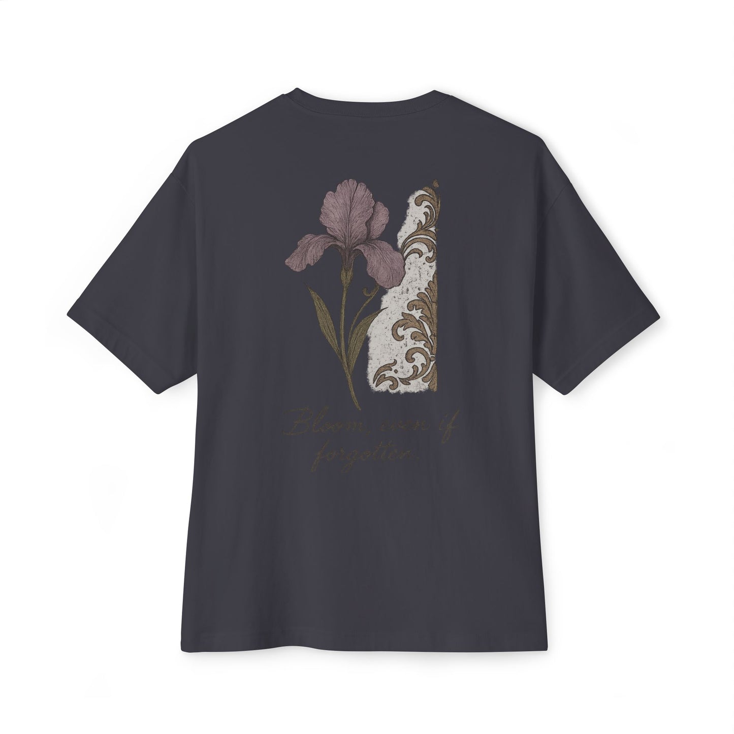 Blooming Oversized Tee | Unisex T-Shirt, Floral Graphic Tee, Inspirational Shirt, Comfortable Wear, Gift Idea