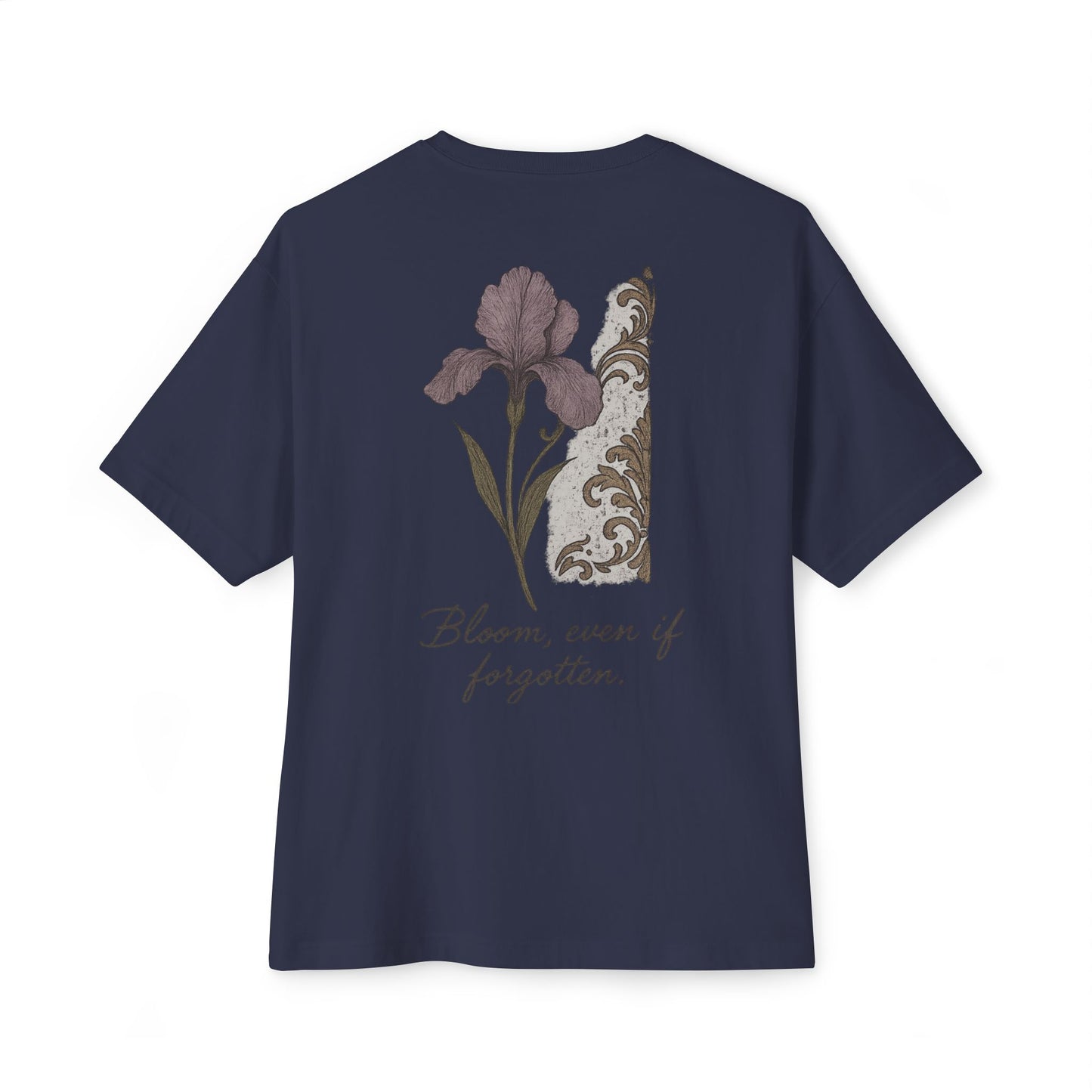 Blooming Oversized Tee | Unisex T-Shirt, Floral Graphic Tee, Inspirational Shirt, Comfortable Wear, Gift Idea