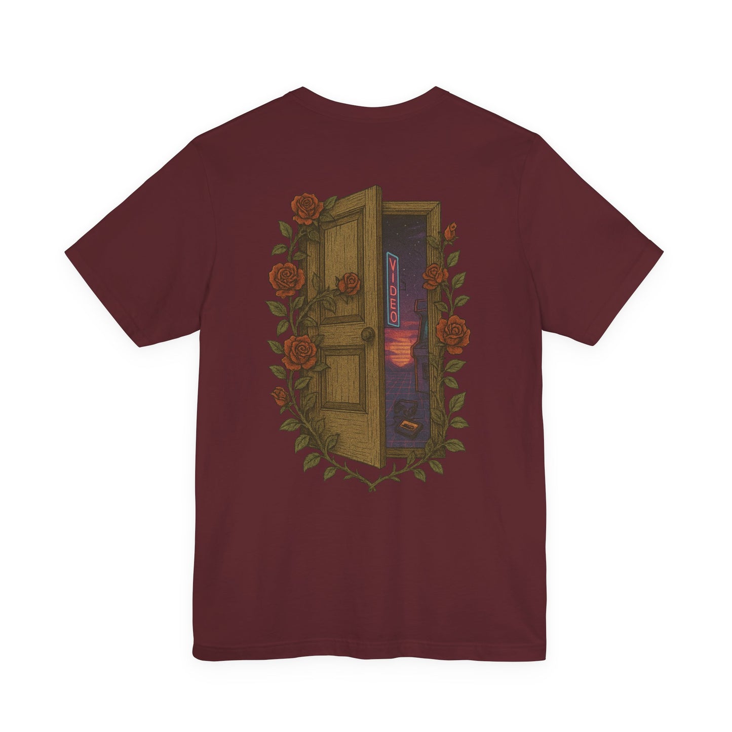 Classic Crewneck Cotton Tee — Lightweight Unisex Short Sleeve