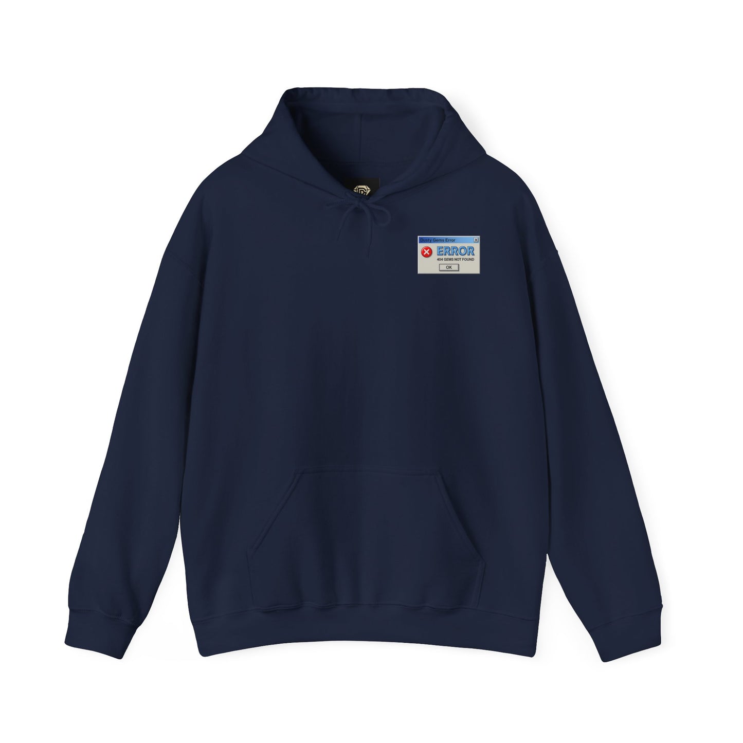 Dusty Gems Loading Hoodie — Retro Gaming Streetwear Sweatshirt