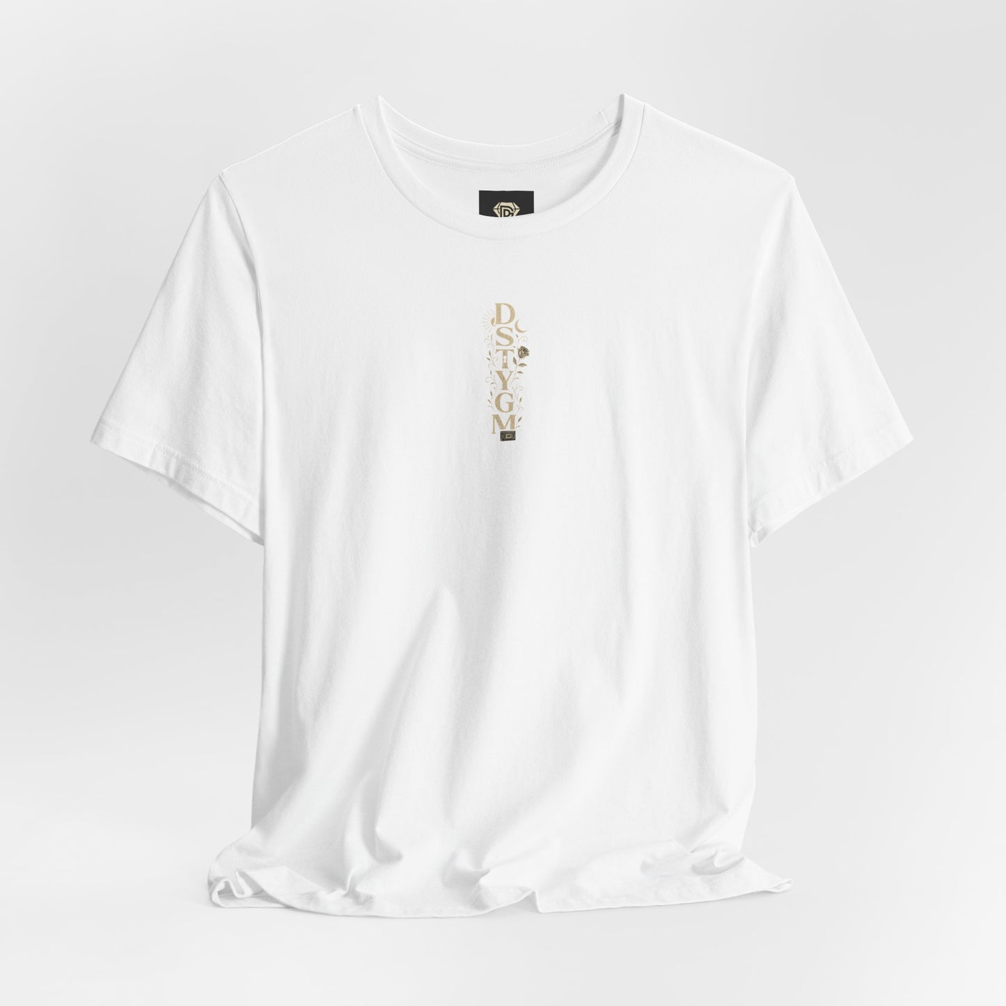 Classic Crewneck Cotton Tee — Lightweight Unisex Short Sleeve