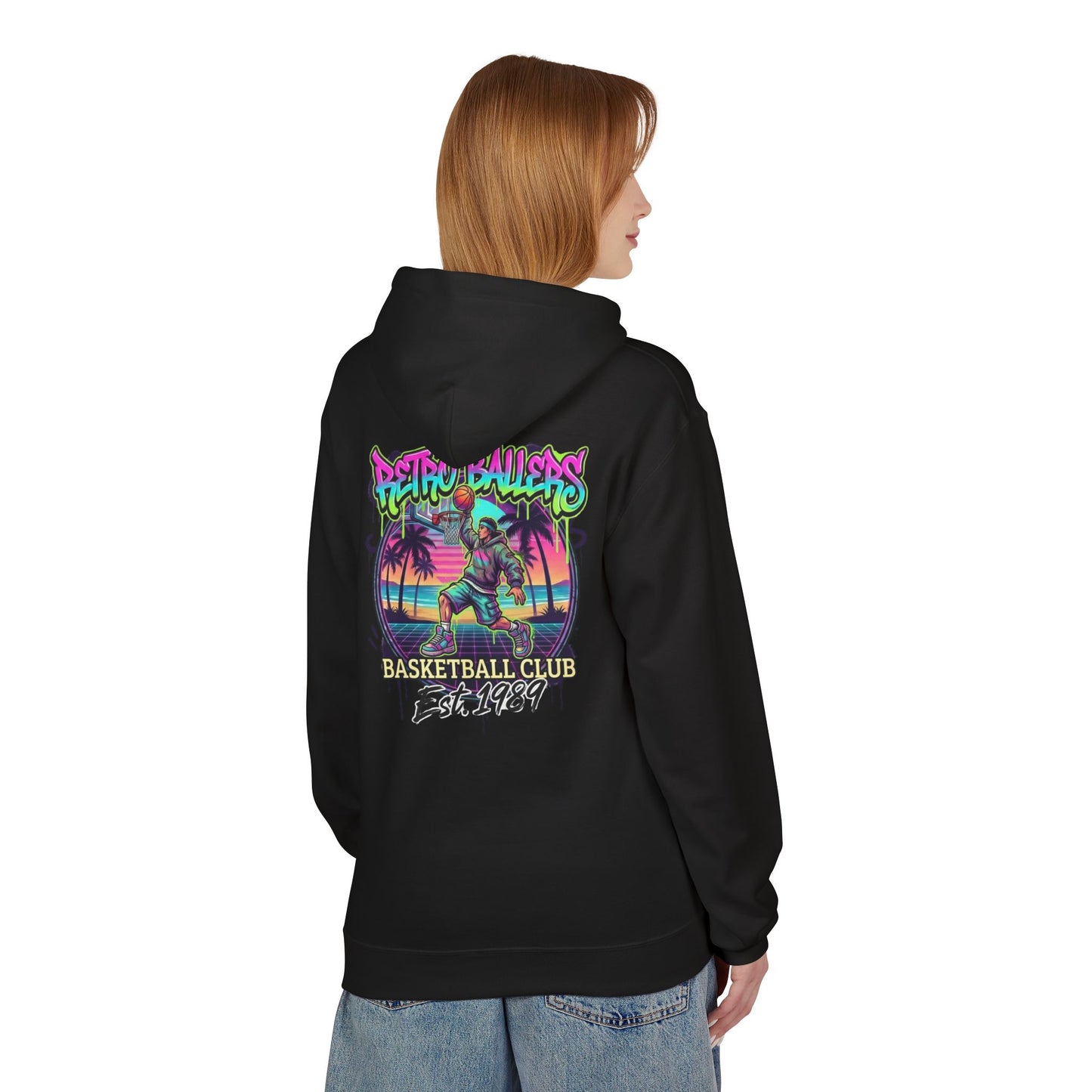 Retro Ballers Basketball Club Hoodie