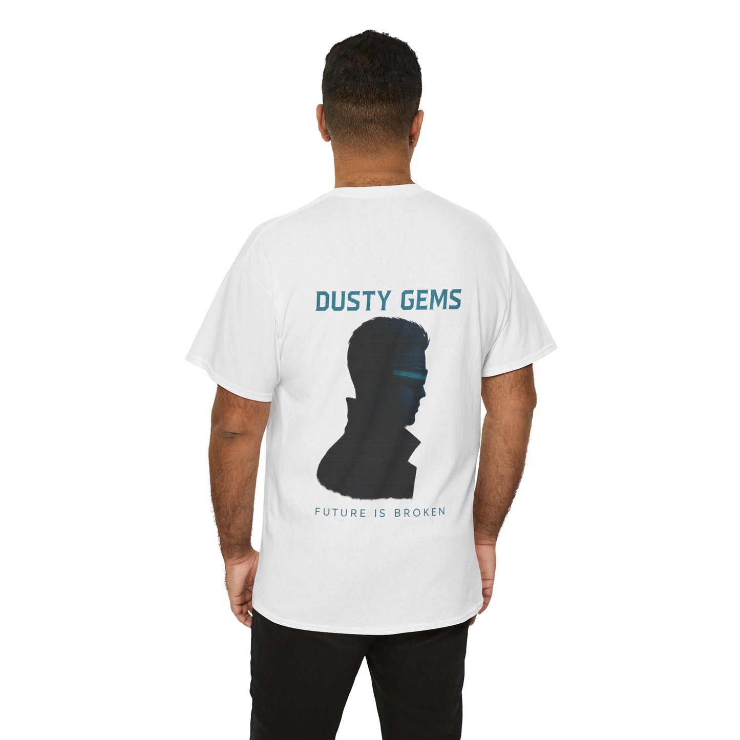 Retro Heavy cotton tee - Future is broken