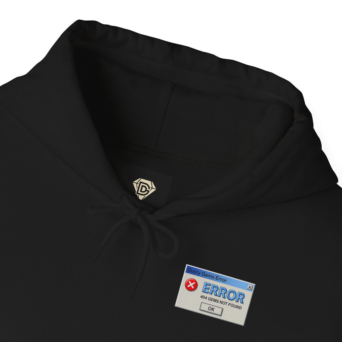 Dusty Gems Loading Hoodie — Retro Gaming Streetwear Sweatshirt