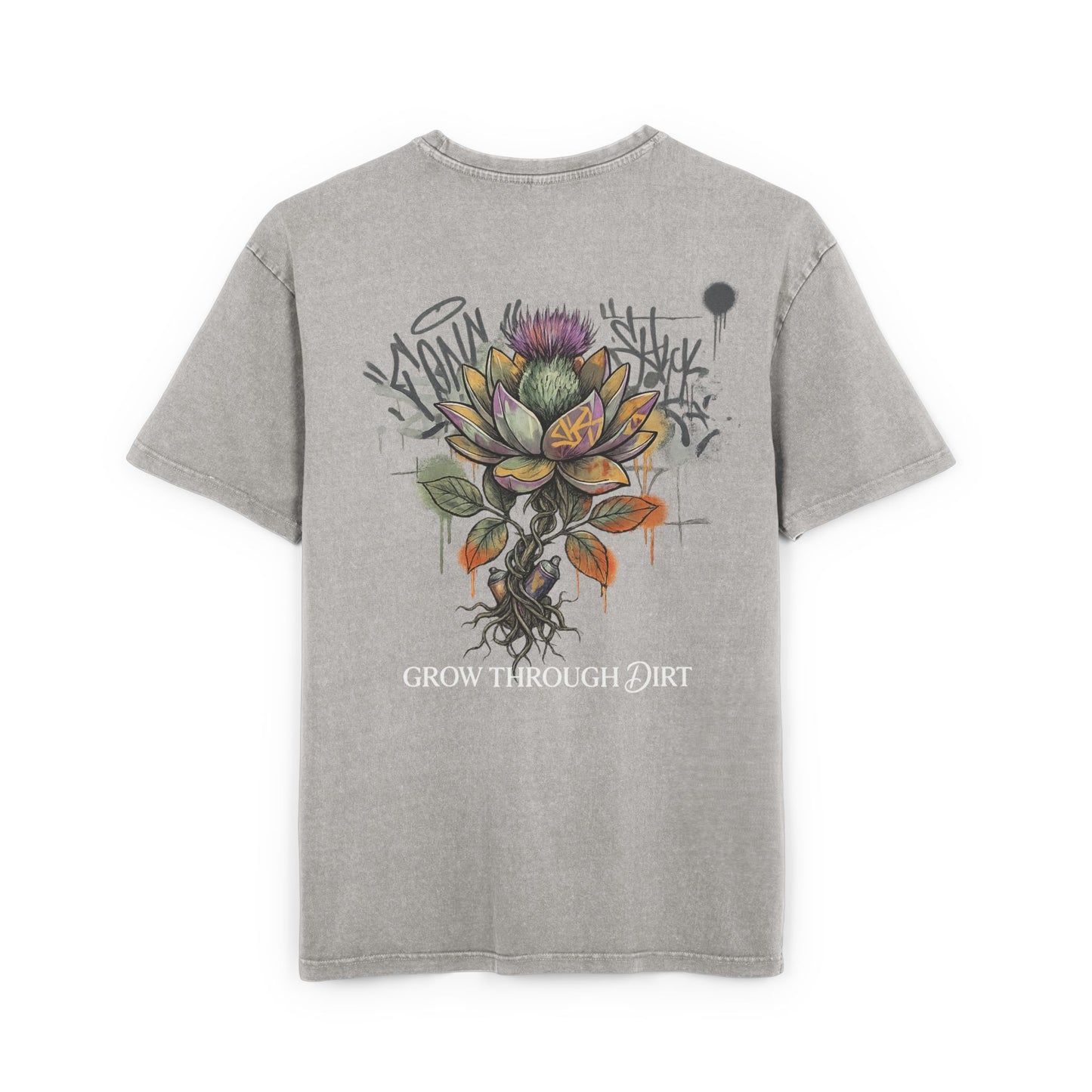 Grow Through Dirt Acid Wash Tee