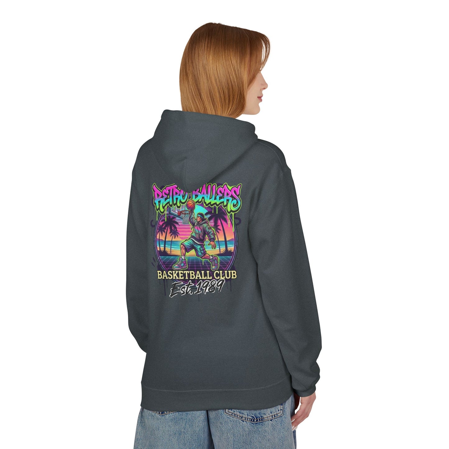 Retro Ballers Basketball Club Hoodie
