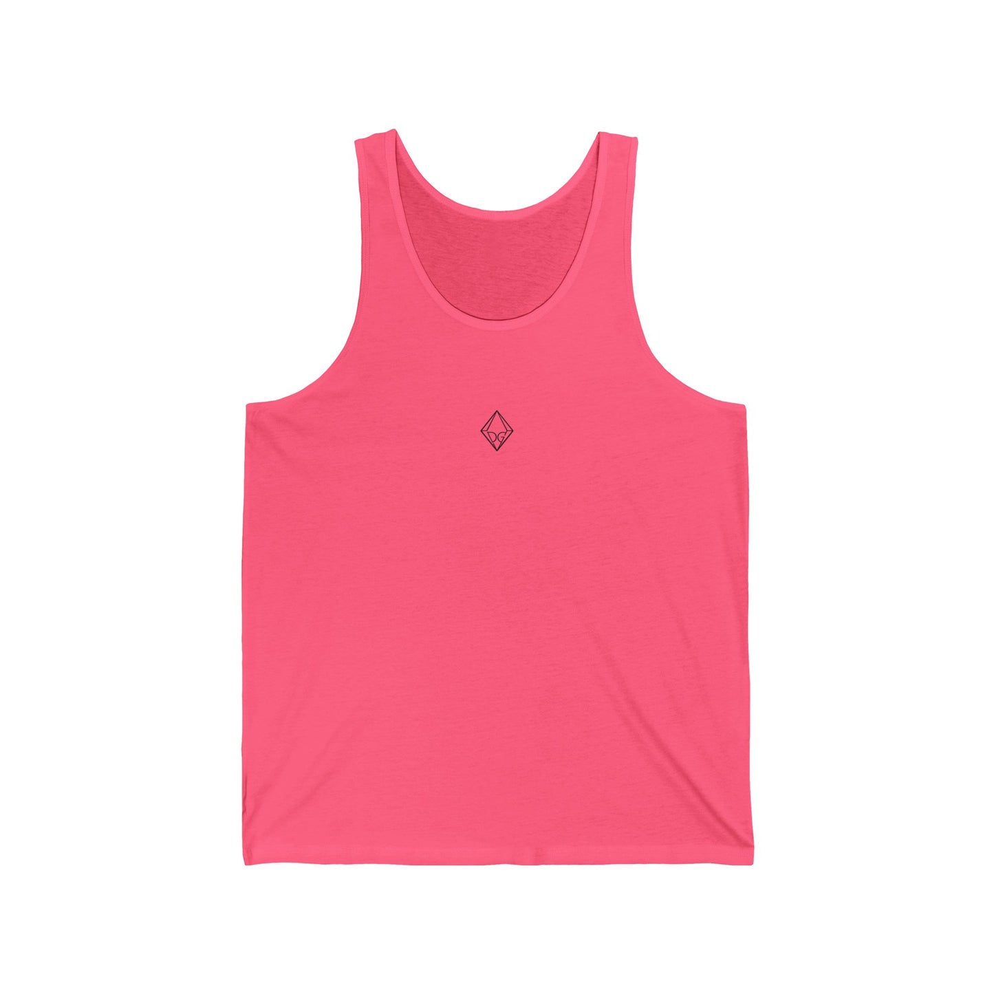 Digital Reliquary Tank Top — Retro Statue Graphic Aesthetic