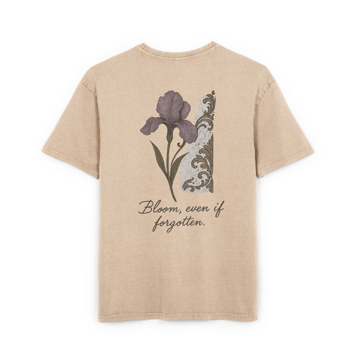 Blooming Oversized Tee | Unisex T-Shirt, Floral Graphic Tee, Inspirational Shirt, Comfortable Wear, Gift Idea