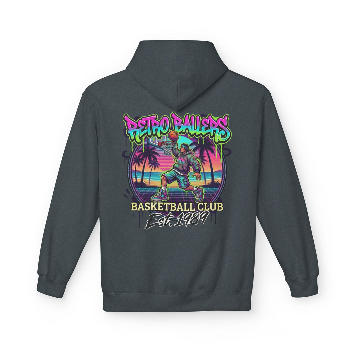 Retro Ballers Basketball Hoodie