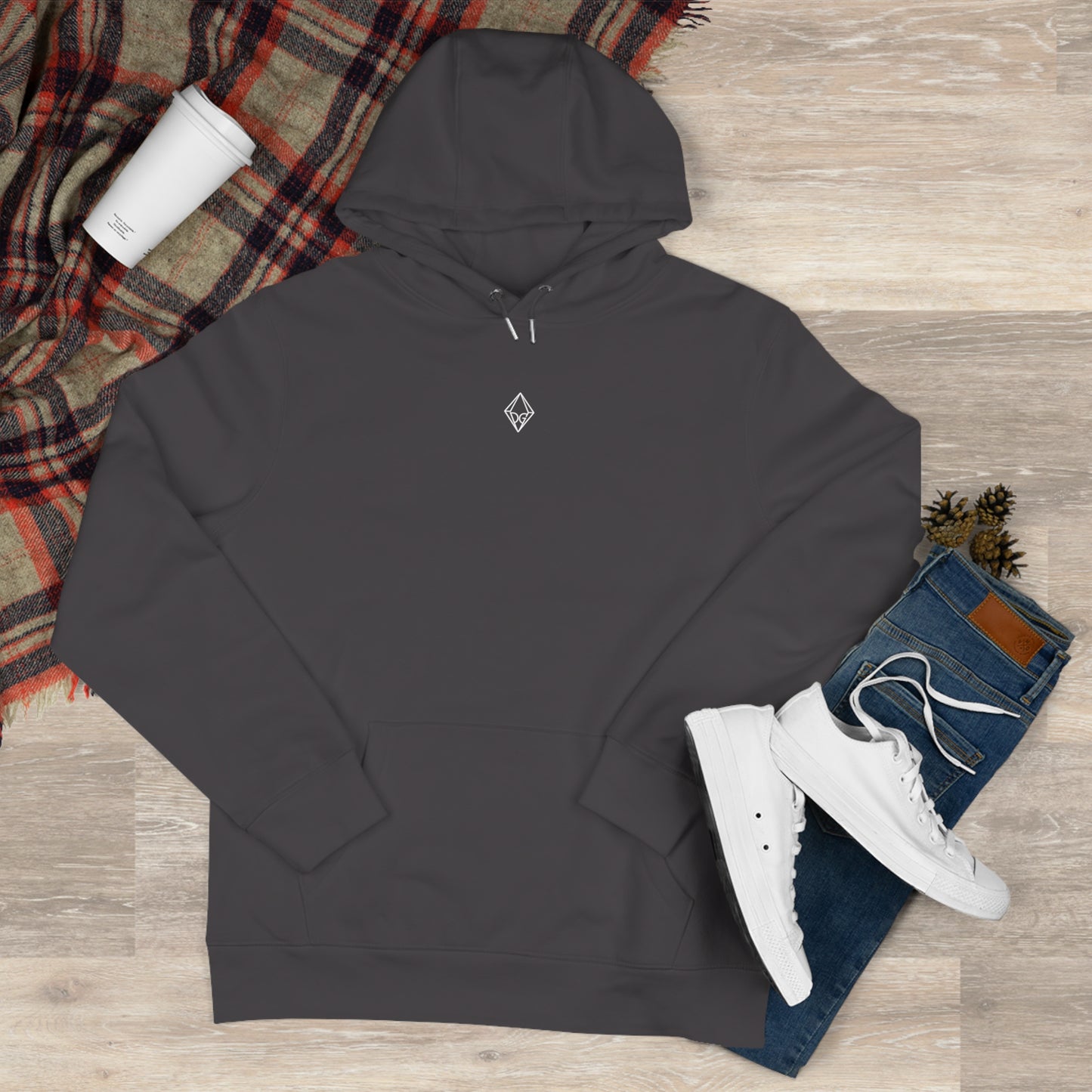 Vintage Athletic Club King Hooded Sweatshirt