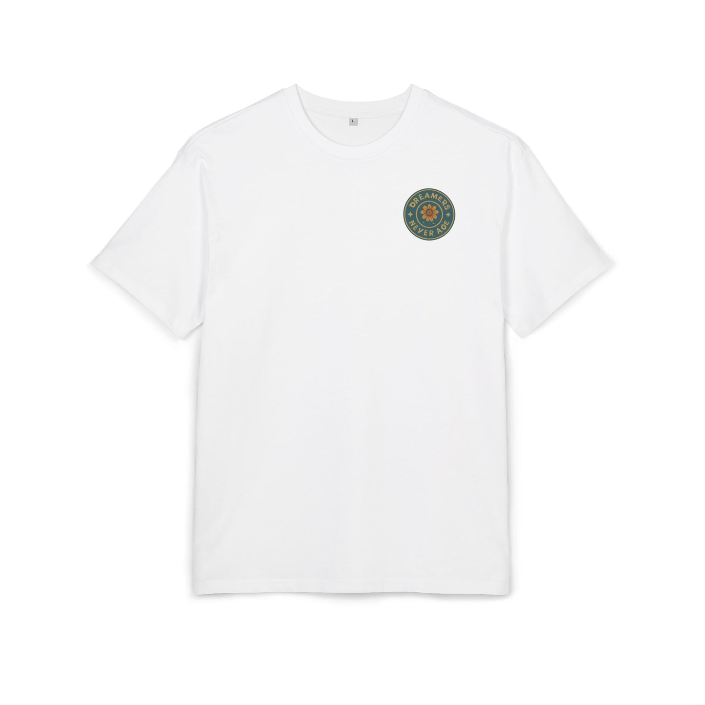 Space Dreamer Oversized Tee — Retro Adventure Graphic Unisex T‑Shirt