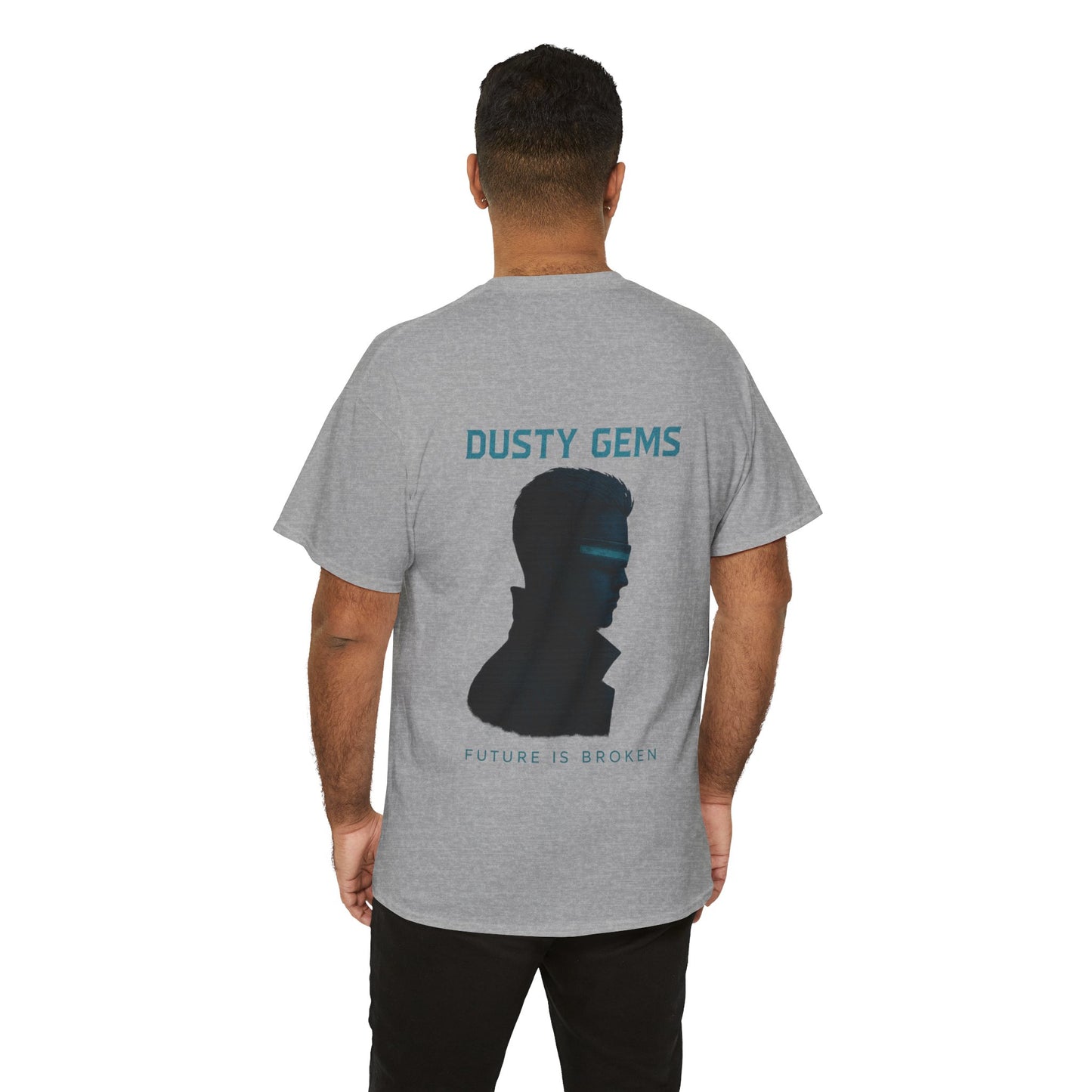 Retro Heavy cotton tee - Future is broken