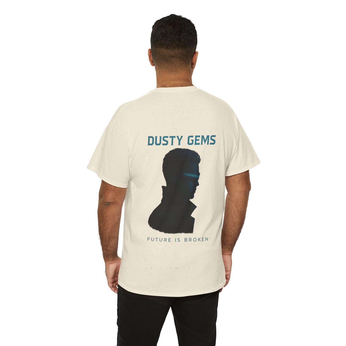 Retro Heavy cotton tee - Future is broken