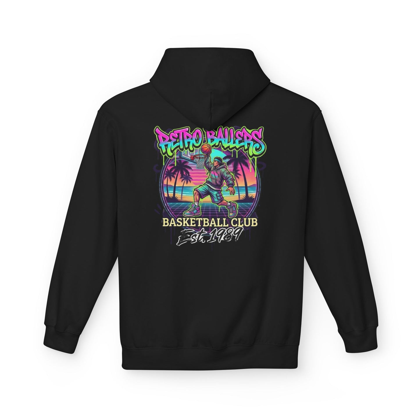 Retro Ballers Basketball Club Hoodie