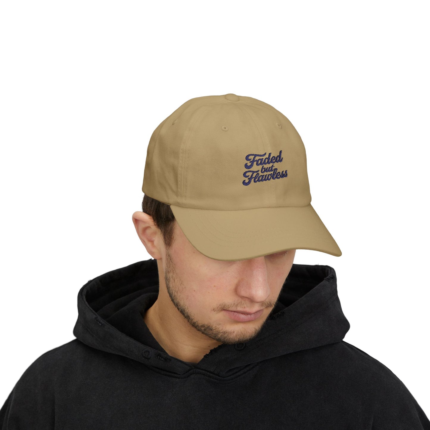 Faded but Flawless Dad Cap, Casual Everyday Hat for Dads, Gift for Father's Day, Unisex Cap, Fashionable Summer Accessory