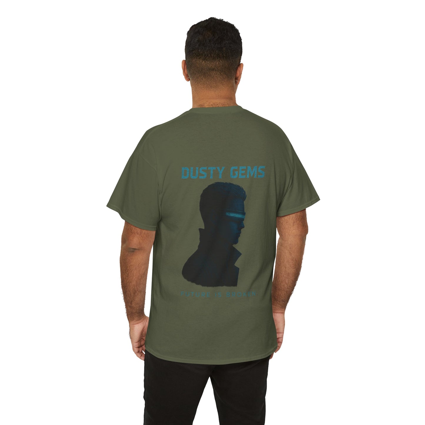Retro Heavy cotton tee - Future is broken
