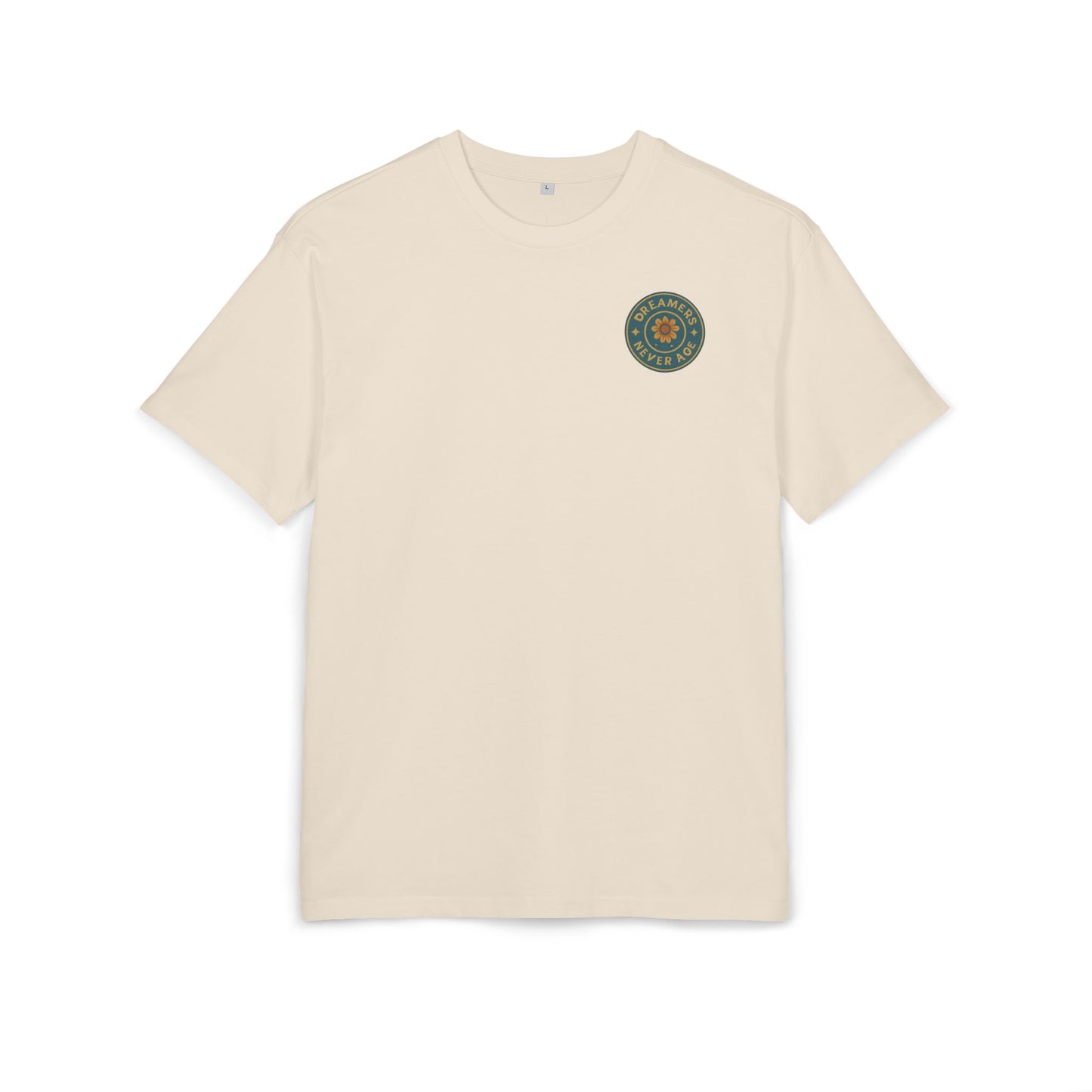 Space Dreamer Oversized Tee — Retro Adventure Graphic Unisex T‑Shirt